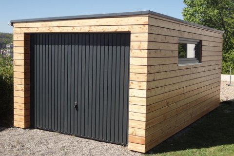 Dřevěná garáž 6,3x3 m