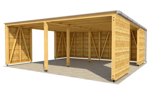 Garážové stání 6x6 m
