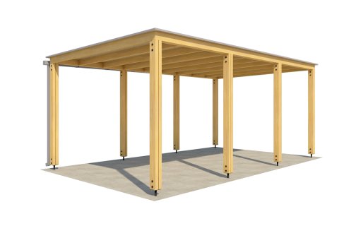 Přístřešek na auto 6x3 m