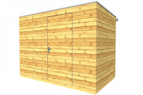 Dřevěný zahradní domek 3x2 m