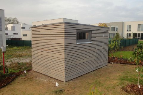 Dřevěný zahradní domek 4x2,5 m